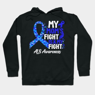 Als Awareness Support Als Mom Hoodie